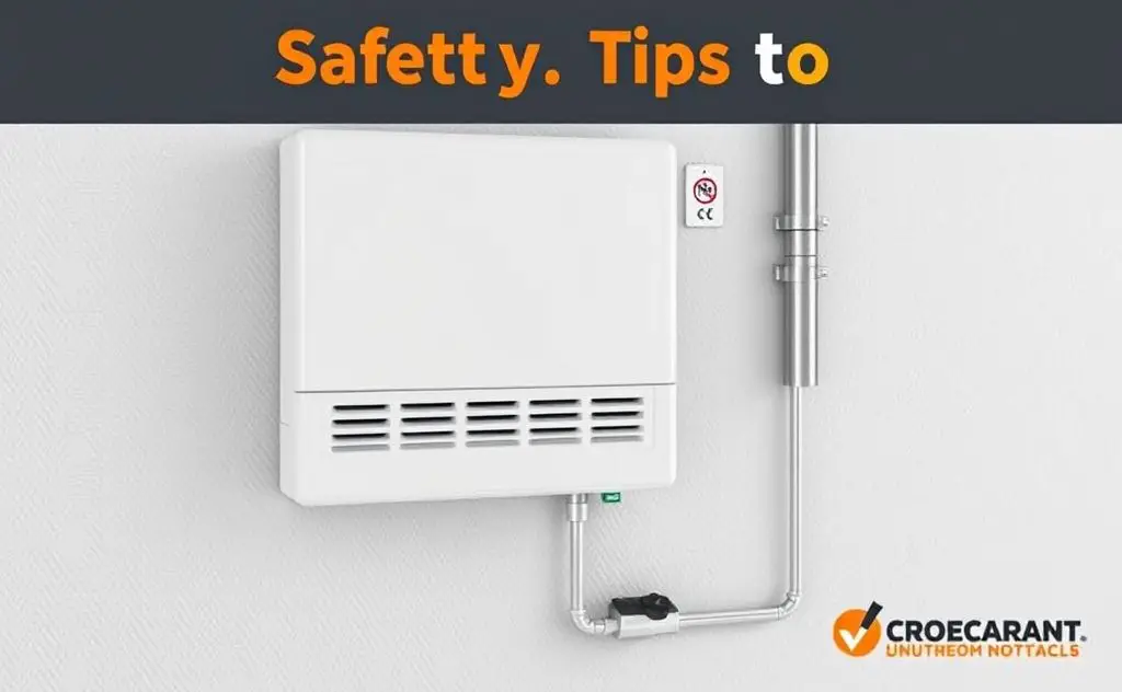 Safety tips for wall venting gas heaters
