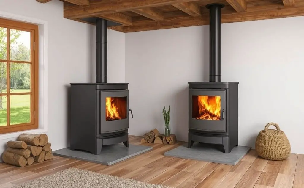 Highest efficiency wood burning stove design