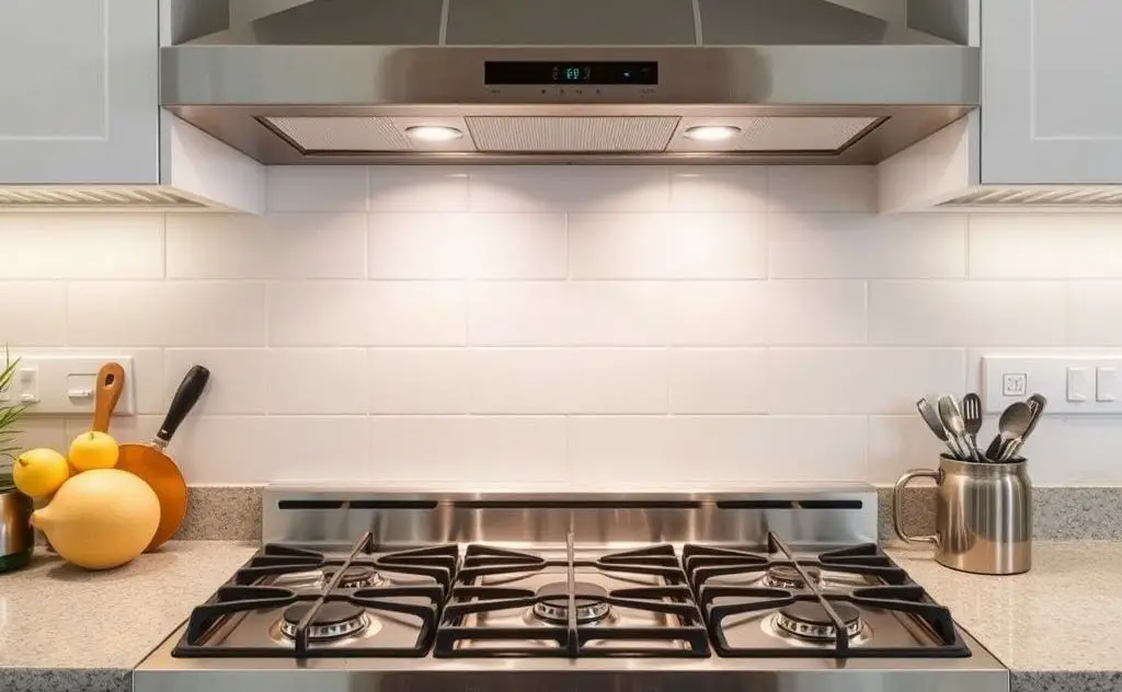 Gas stove ventilation without hood solutions