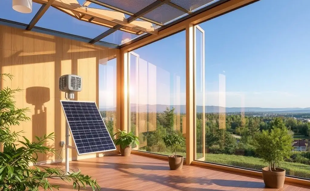 Solar indoor heaters enhance comfort and save energy