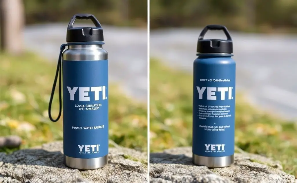 Insulated Yeti Rambler Water Bottle design
