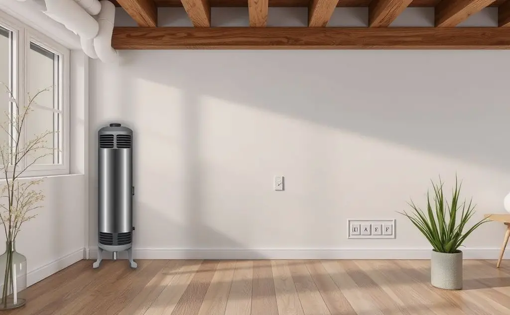 Reduced air pollution with gas heaters