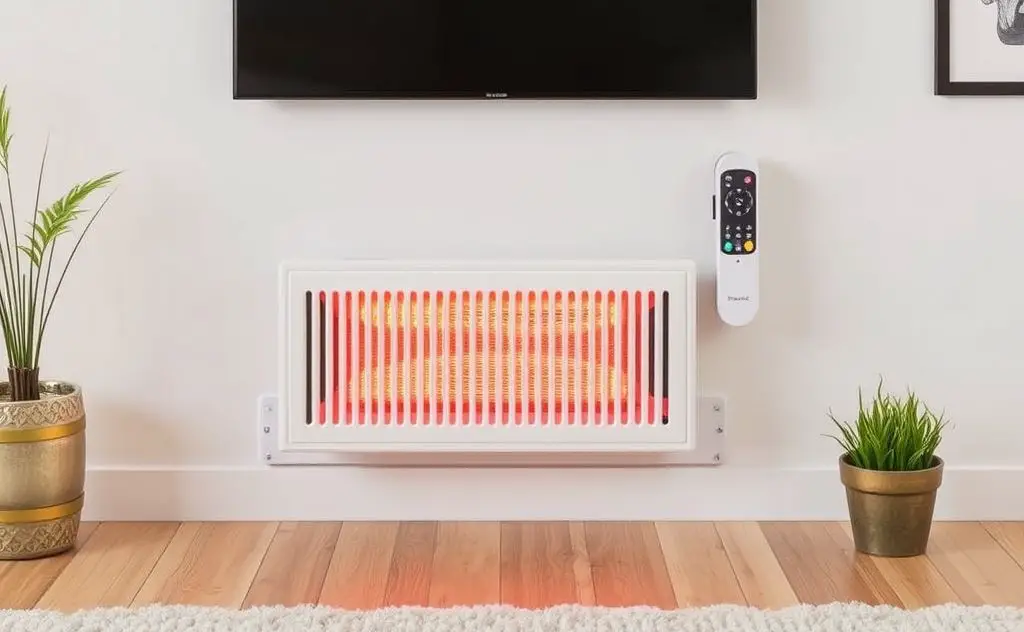 Radiant heater with advanced control options
