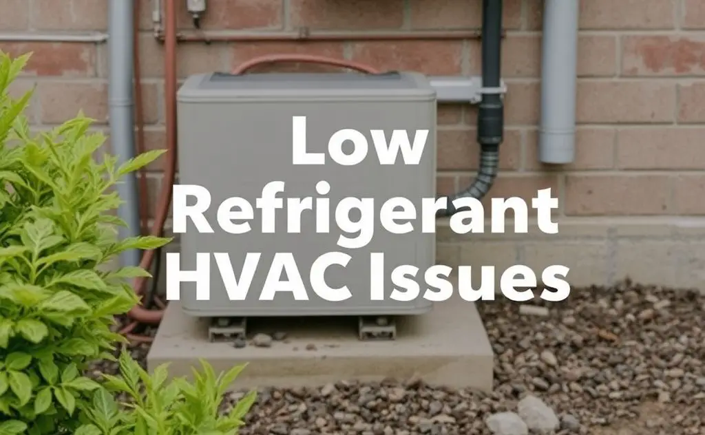 Top Symptoms Low Refrigerant HVAC Issues