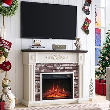 best electric fireplace heater tv stand