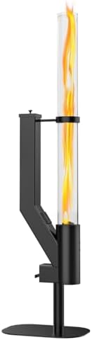 Rayzi 58 Inch Pellet Stove, Patio Heater Wood Pellet Heater, Pellet Fire Pit for Outdoor - Smokeless Wood Pellet Burning Flame, Outside Backyard Bonfire, Fireplace for Camping Patio Garden Picnic