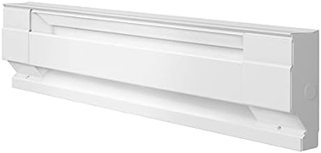 Cadet F Series 30" Electric Baseboard Heater (Model: 2F500-1W Part: 05530), 1710 BTU, 120 Volt, 500 Watt, White