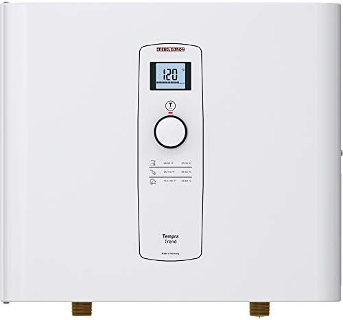 Stiebel Eltron Tankless Water Heater - Tempra 36 Trend – Electric, On Demand Hot Water, Eco, White