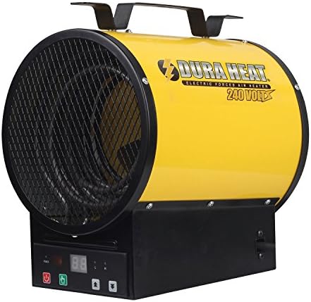 Dura Heat EUH4000R Electric Forced Air Heater with Remote Control 12,800 Btu