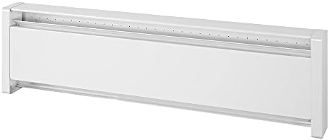 Cadet SoftHeat 35" Electric Hydronic Baseboard Heater (Model: EBHN500W, Part: 13457), 1710/1280 BTU, 240/208 Volt, 500/375 Watt, White