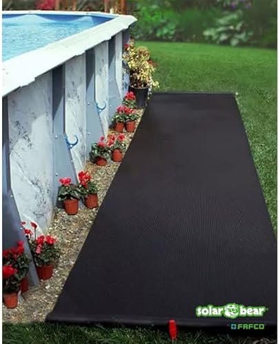 FAFCO The Original Solar Bear with Starter Kit from Quality Above Ground Swimming Pool Solar Heaters from an Industry Leader. (4 ft. x 20 ft.)