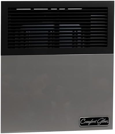 Comfort Glow 8,000 BTU Direct Vent Liquid Propane Wall Mounted Heater, Piezo Ignition, 280 Sq Ft Heat, Safety Pilot and Built In Pressure Regulator