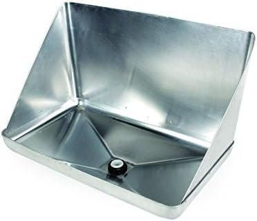 Camco 11430 Aluminum Tankless Water Heater Drain Pan with PVC Fitting