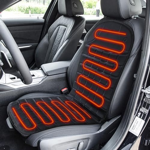 vokoroad Cars Seat Cushions for Full Back and Seat, Universal Cushion Front Chair Pad for Car Truck SUV Pickup RV