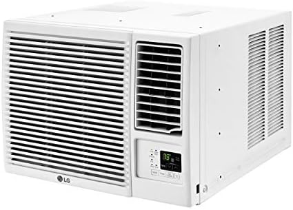 LG 23,000 BTU Window Air Conditioner with Heat, 230V, AC Heater Combo Window Unit for Rooms up to 1400 Sq. Ft., Perfect for Living Room, Den, Bedroom, or Office, AC Heater Window Unit with Remote