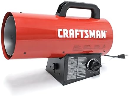 Craftsman 60,000 BTU Forced Air Propane Construction Portable Heater
