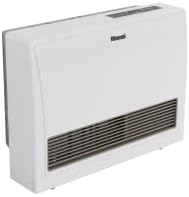 Rinnai EX22DTWN Direct Vent Wall Furnace, Indoor Natural Gas Heater, Energy Efficient Space Heater, 21,500 BTU, White