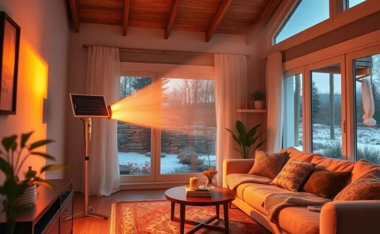 can a solar space heater heat a house