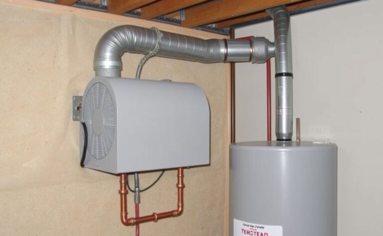 can you vent a gas heater through the wall