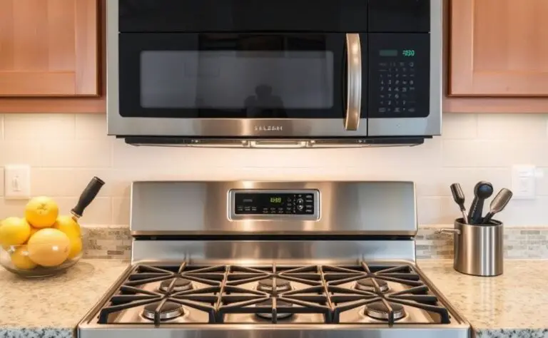 can you vent a gas stove with a microwave