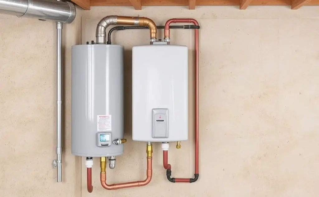 Gas water heater venting through wall solution guide