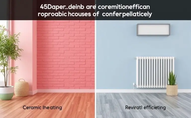 ceramic heating vs radiant heater