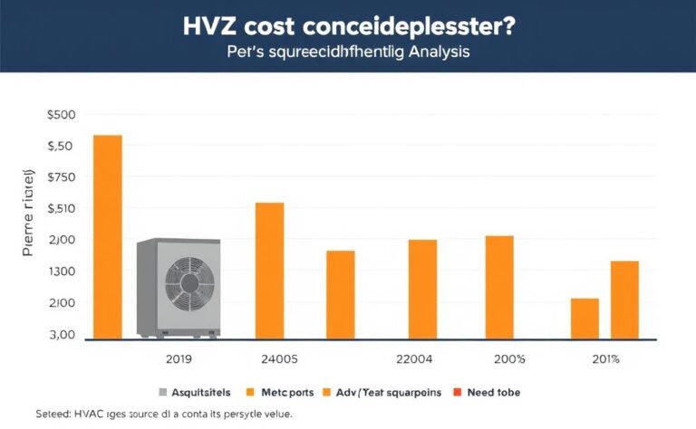 how much does hvac cost per square foot
