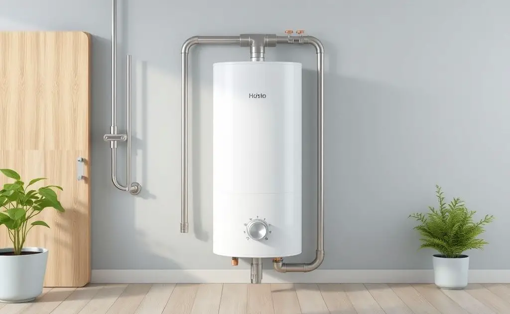 Water heater as essential home appliance concept
