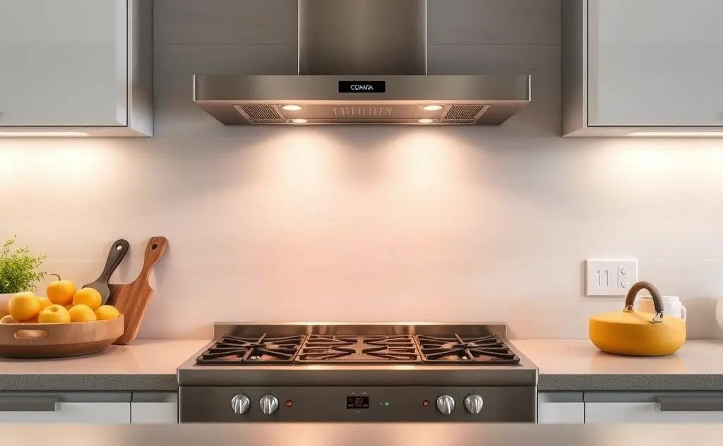 Convection heating in a modern kitchen setting
