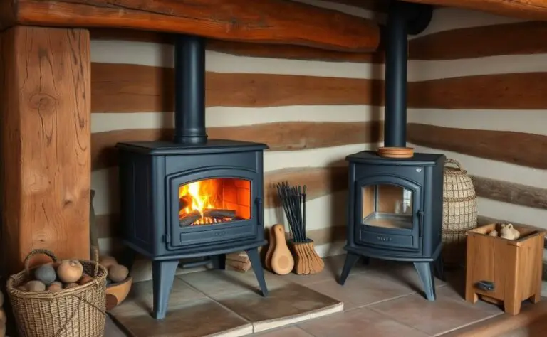 largest wood burning stove
