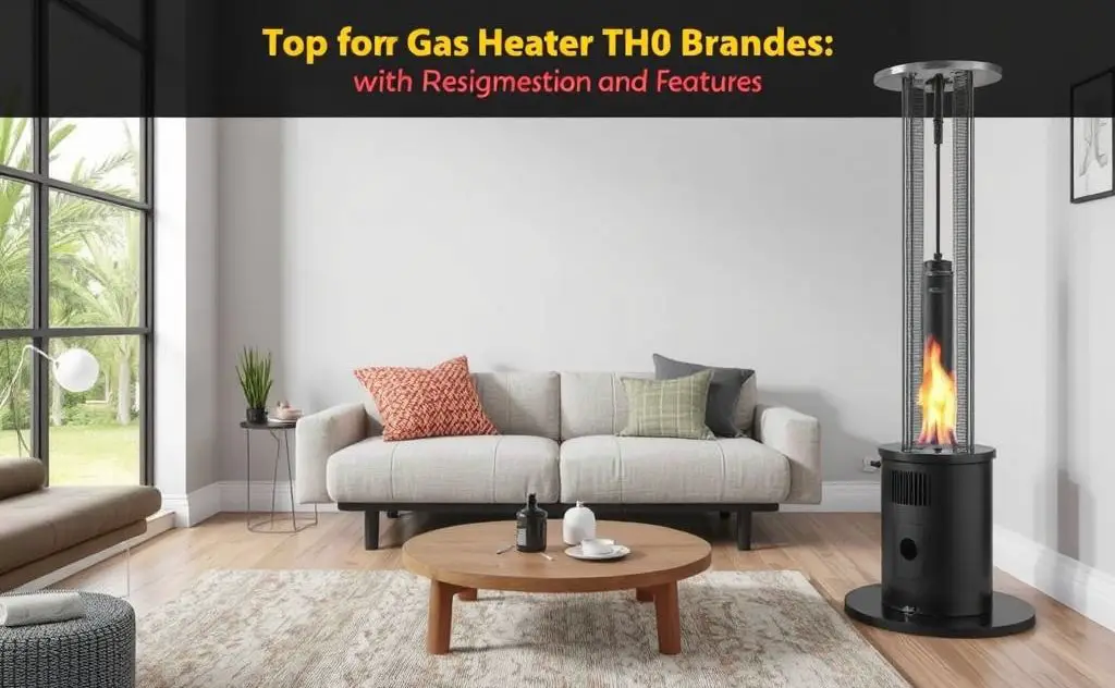 Top gas heater brands with modern designs and features