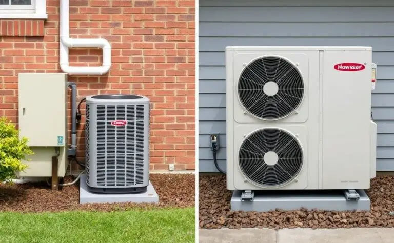 what is the difference between hvac and heat pump