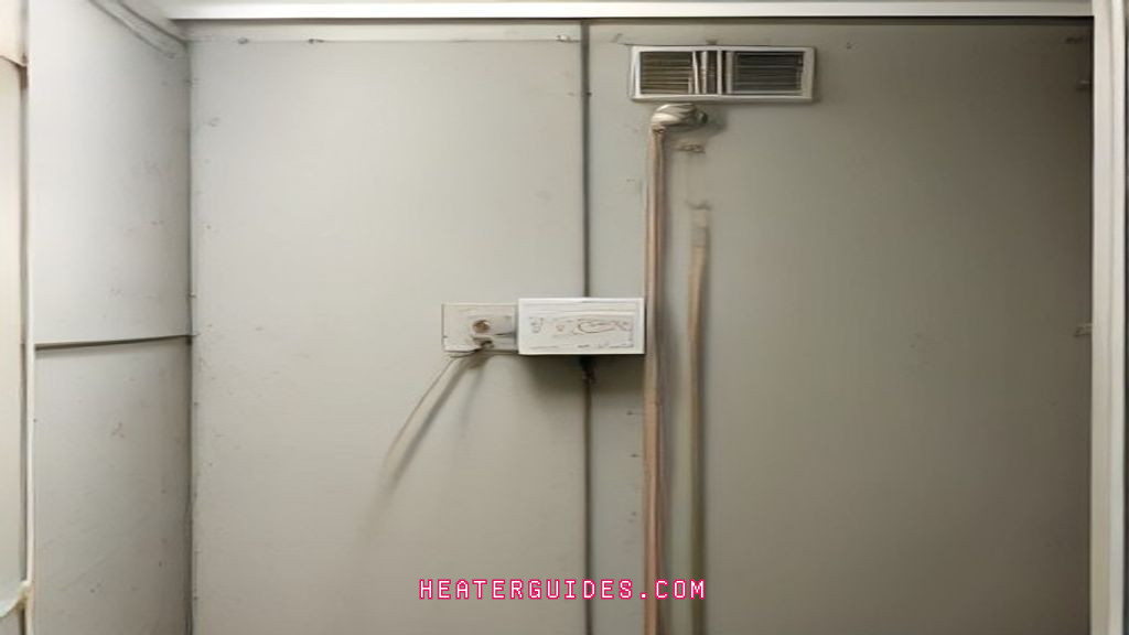mobile home hot water heater wire conduit guide