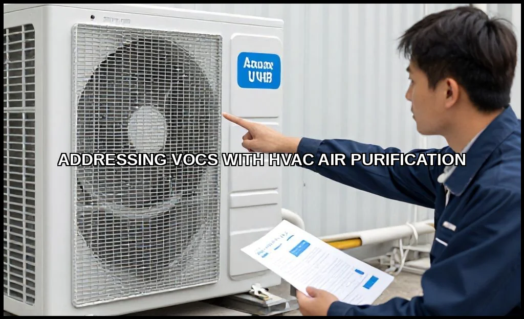 Addressing vocs with hvac air purification