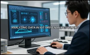Analyzing data in iot driven hvac systems
