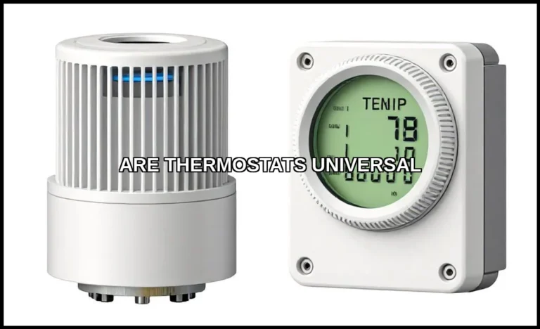 Are thermostats universal