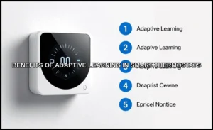 Benefits of adaptive learning in smart thermostats