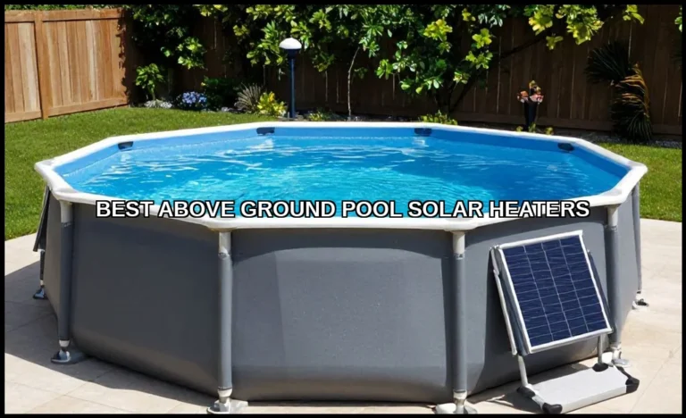 Best above ground pool solar heaters