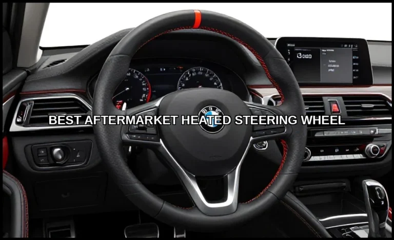 Best aftermarket heated steering wheel