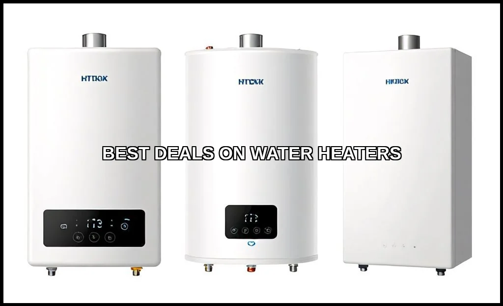 Best deals on water heaters