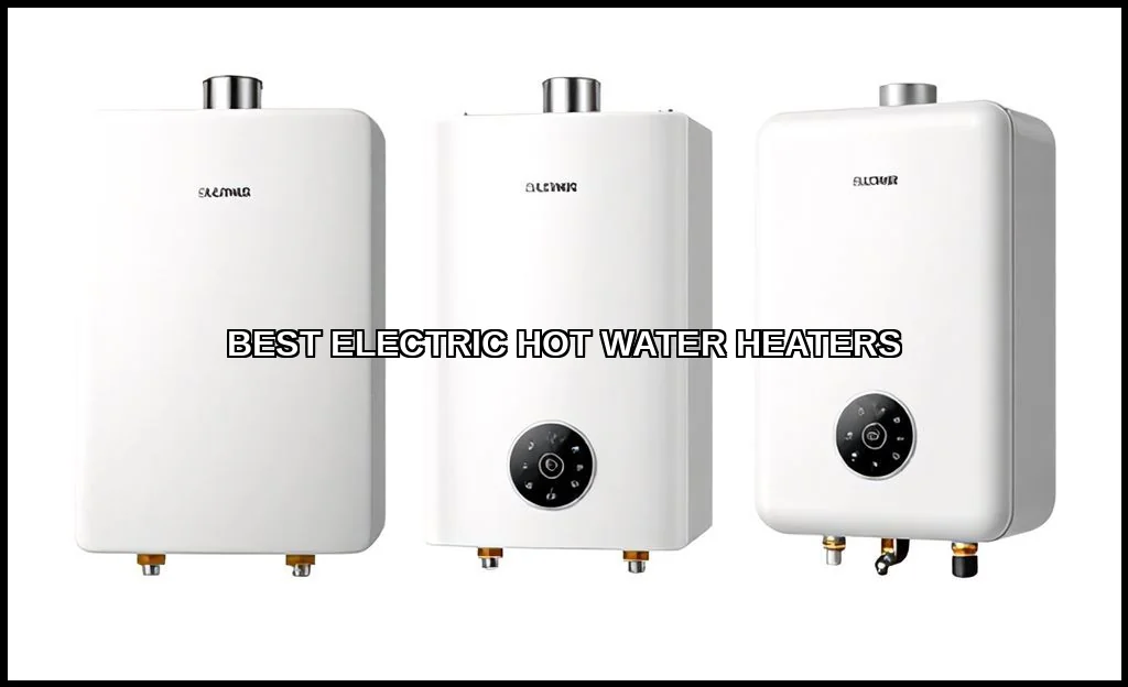 Best electric hot water heaters