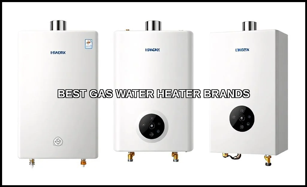 Best gas water heater brands