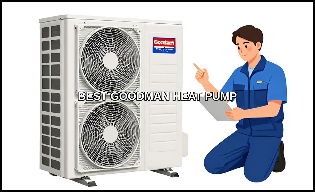 Best goodman heat pump