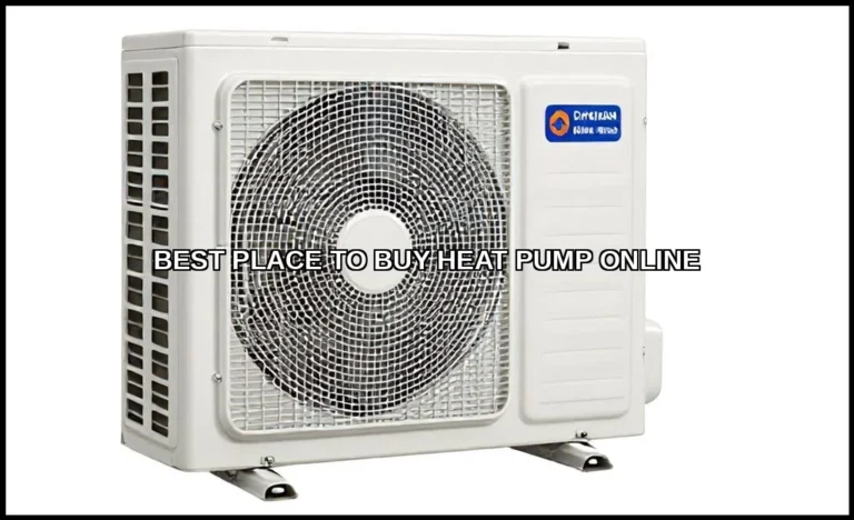 Best place to buy heat pump online