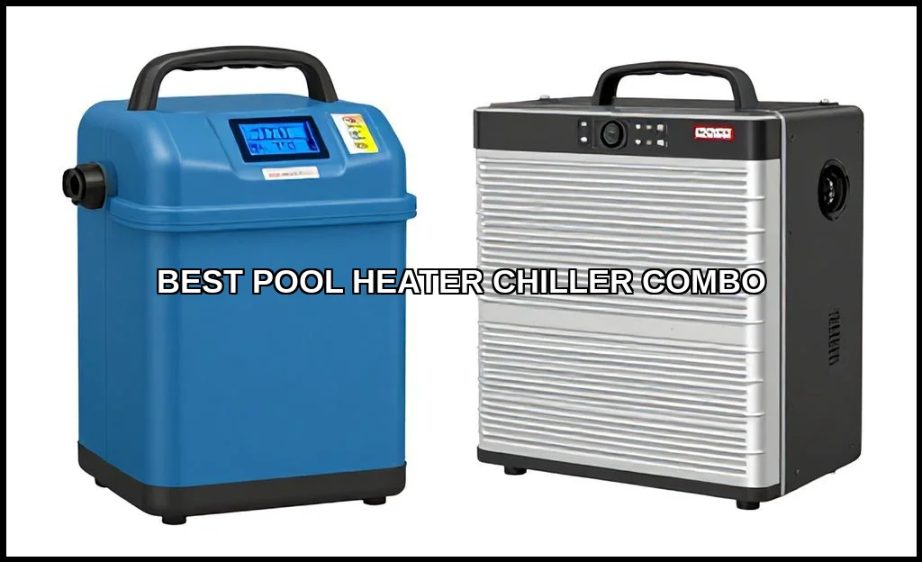 Best pool heater chiller combo