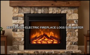 Best rated electric fireplace logs for winter