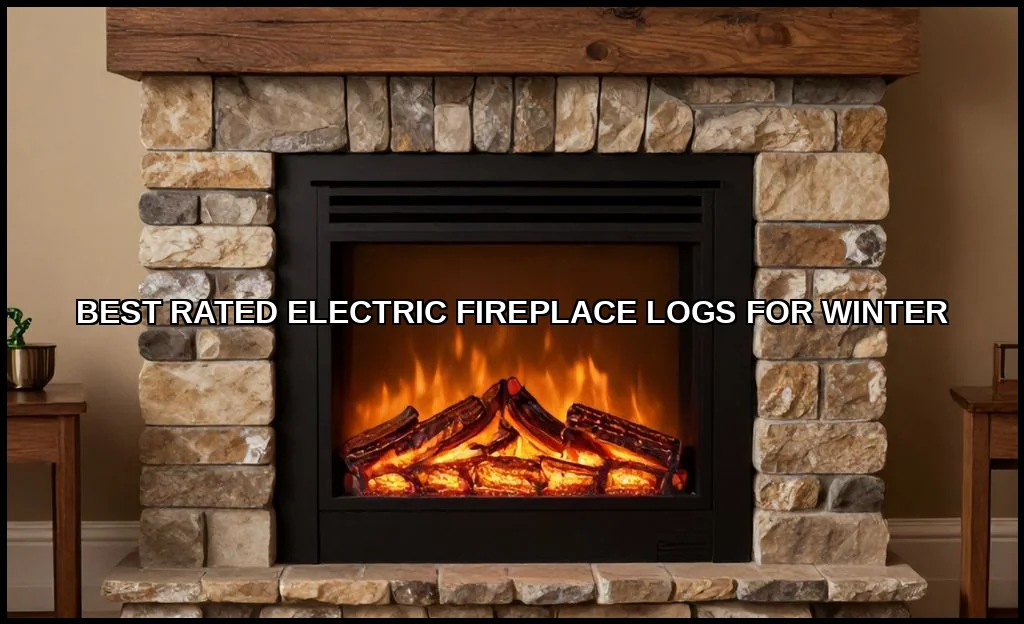 Best rated electric fireplace logs for winter