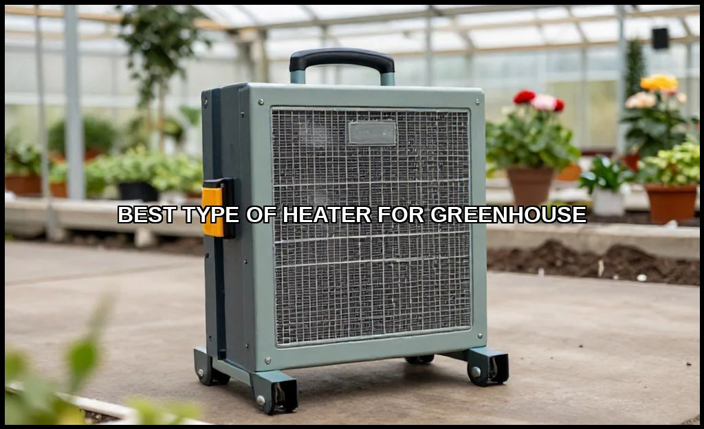 Best type of heater for greenhouse