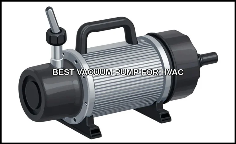 Best vacuum pump for hvac