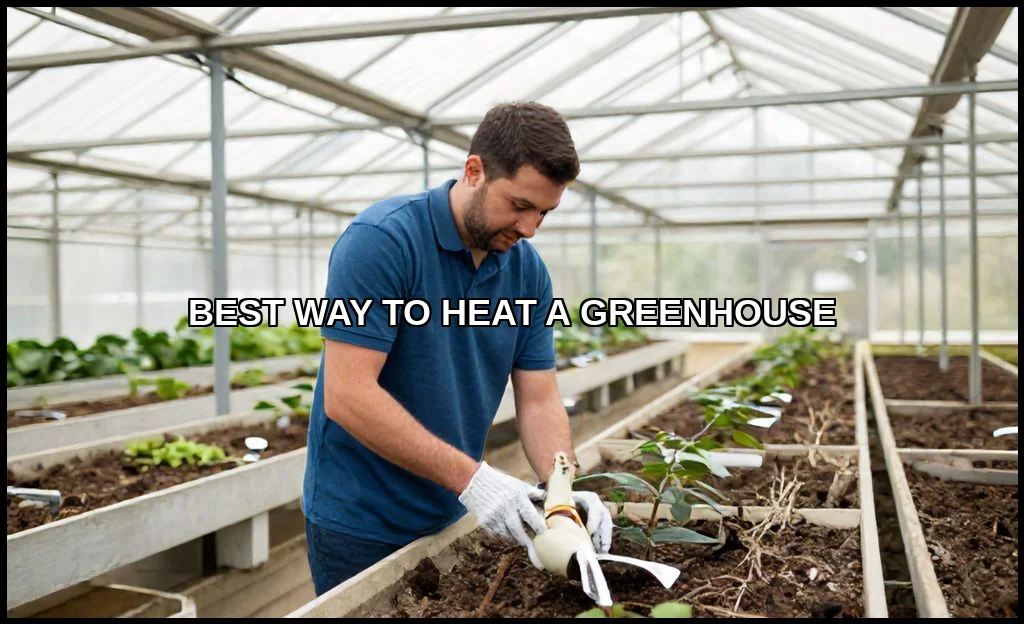 Best way to heat a greenhouse